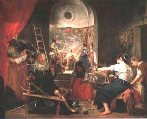 Le filatrici (La favola di Aracne)1657